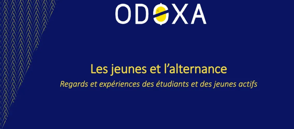  « Les jeunes et l’alternance » 