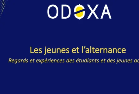  « Les jeunes et l’alternance » 