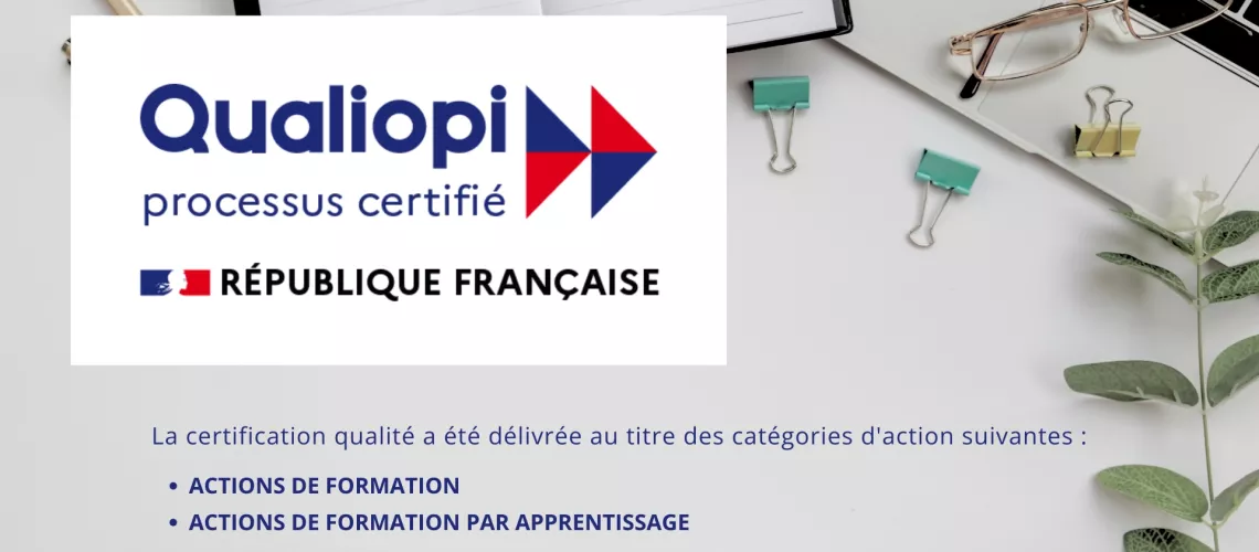 M&G CONSULTING OBTIENT LA CERTIFICATION QUALIOPI !!!
